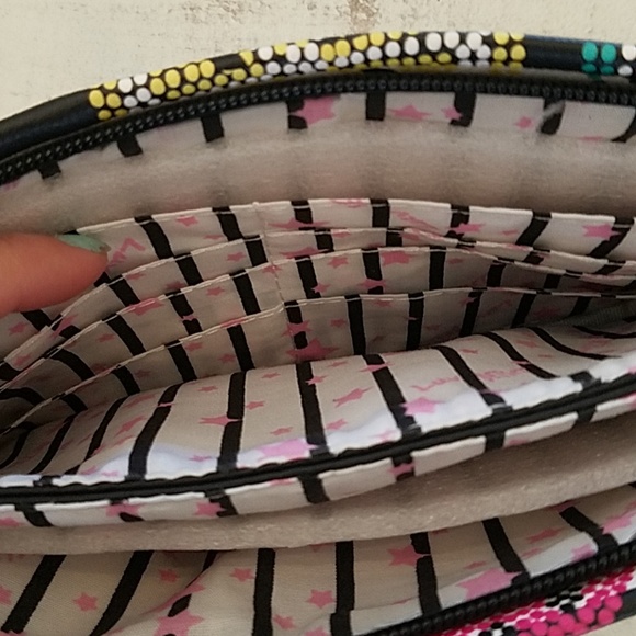 NWT Betsey Johnson fruit double pouch wristlet - Picture 3 of 3